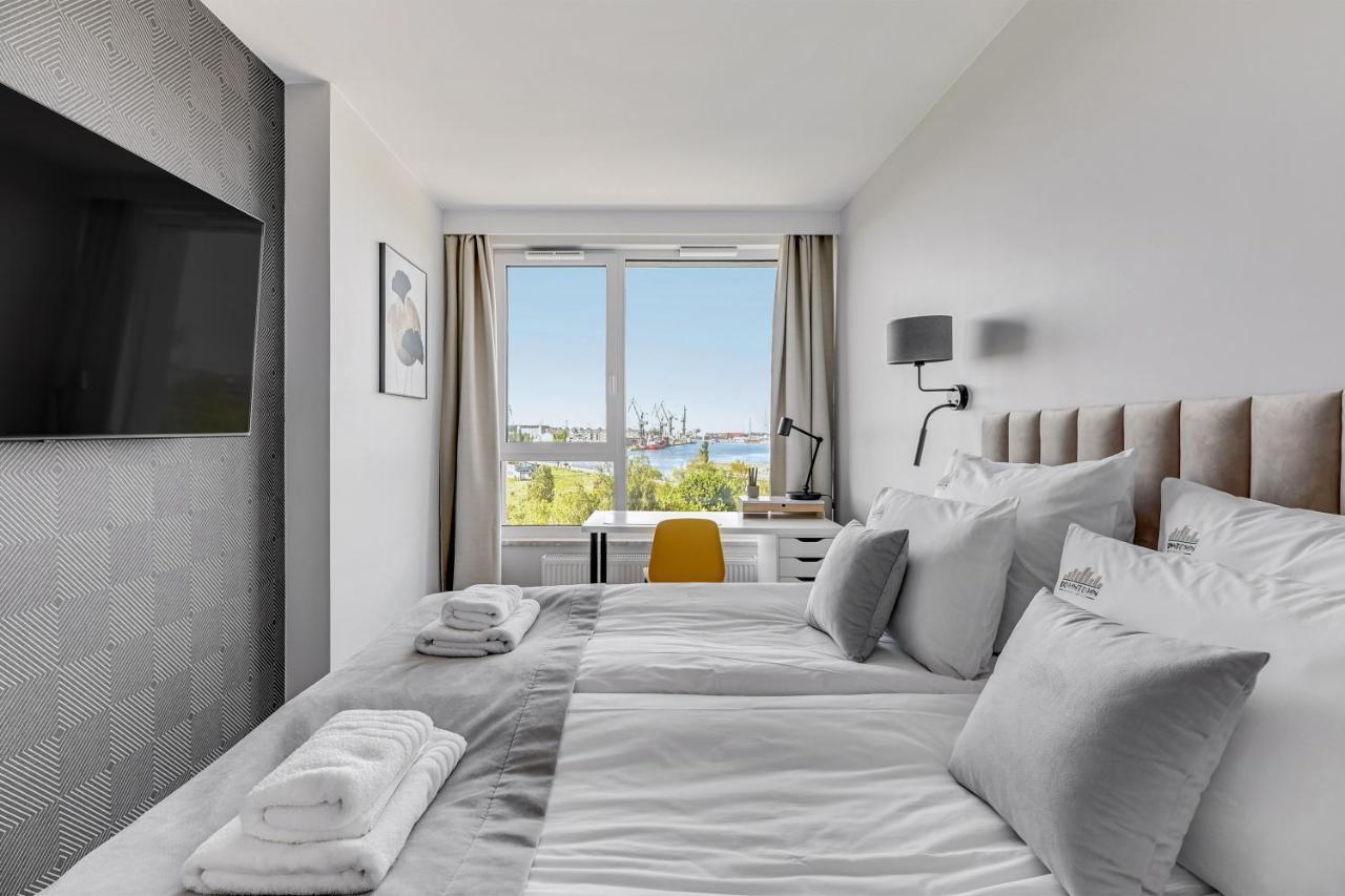 Chlebova - Riverside View Terrace, Free Parking, Gym & Kidsplay By Downtown Apartments Gdańsk Buitenkant foto