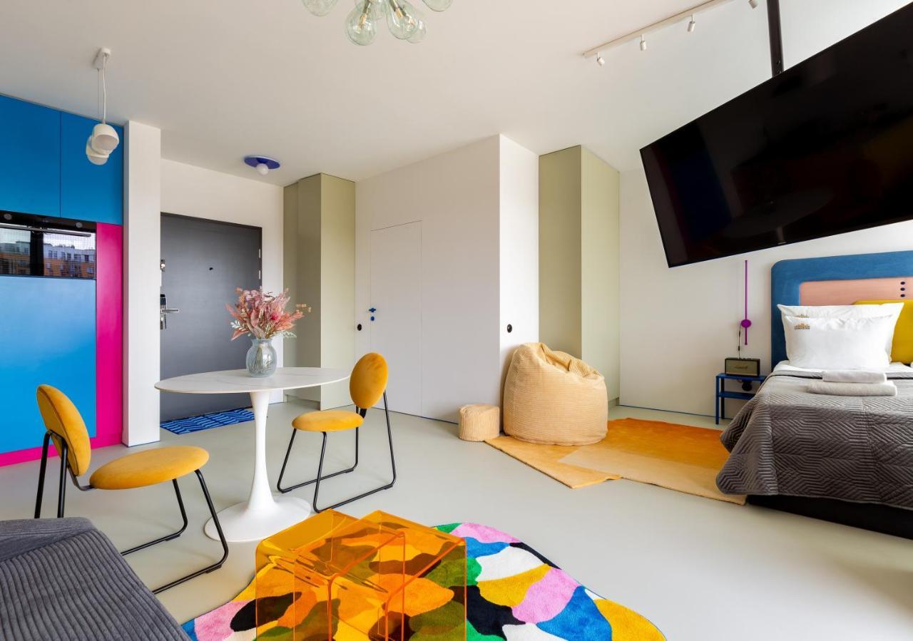 Chlebova - Riverside View Terrace, Free Parking, Gym & Kidsplay By Downtown Apartments Gdańsk Buitenkant foto