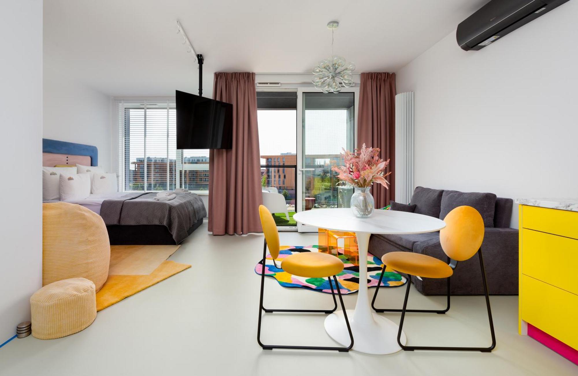 Chlebova - Riverside View Terrace, Free Parking, Gym & Kidsplay By Downtown Apartments Gdańsk Kamer foto