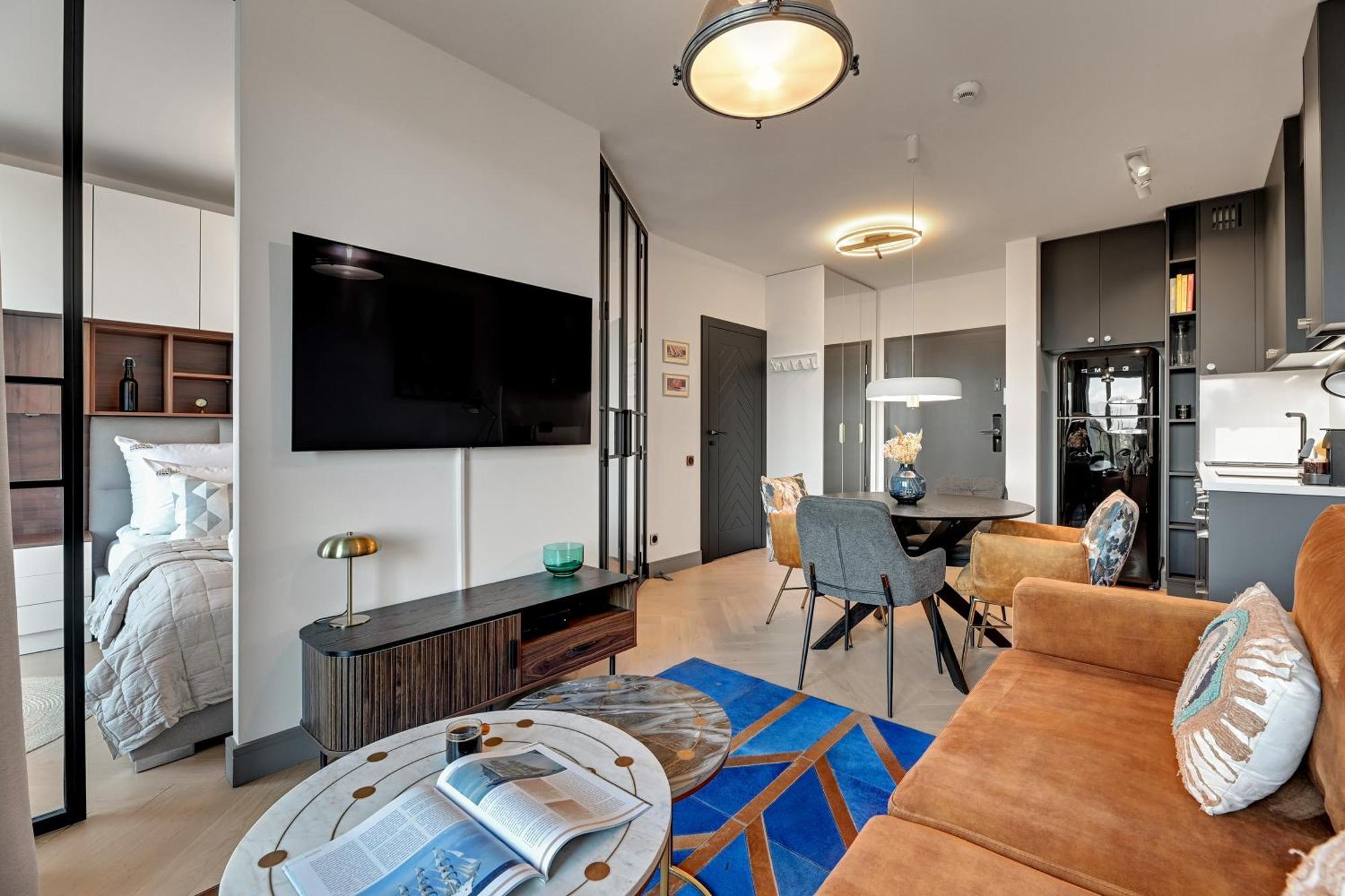 Chlebova - Riverside View Terrace, Free Parking, Gym & Kidsplay By Downtown Apartments Gdańsk Kamer foto