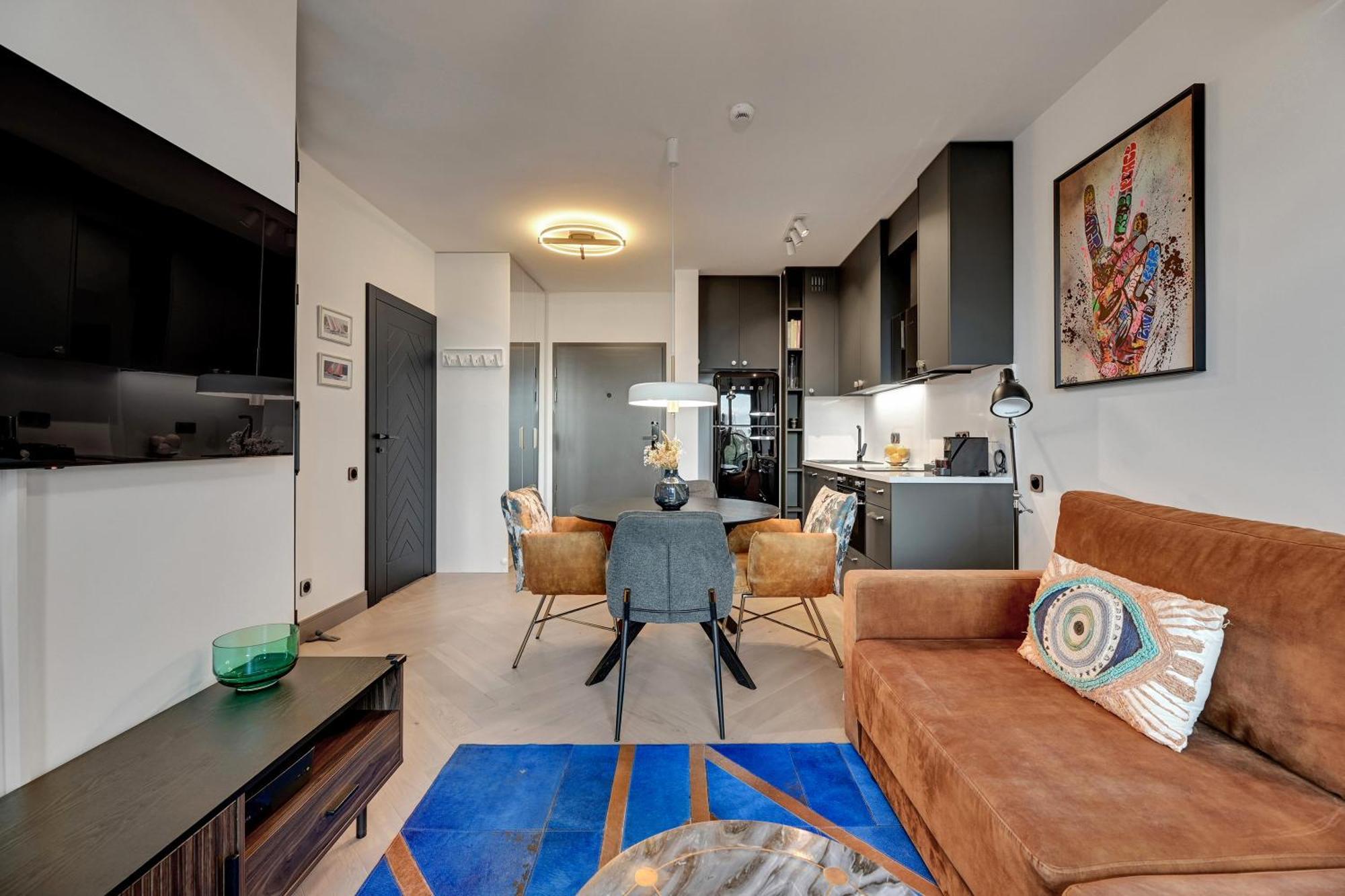 Chlebova - Riverside View Terrace, Free Parking, Gym & Kidsplay By Downtown Apartments Gdańsk Kamer foto