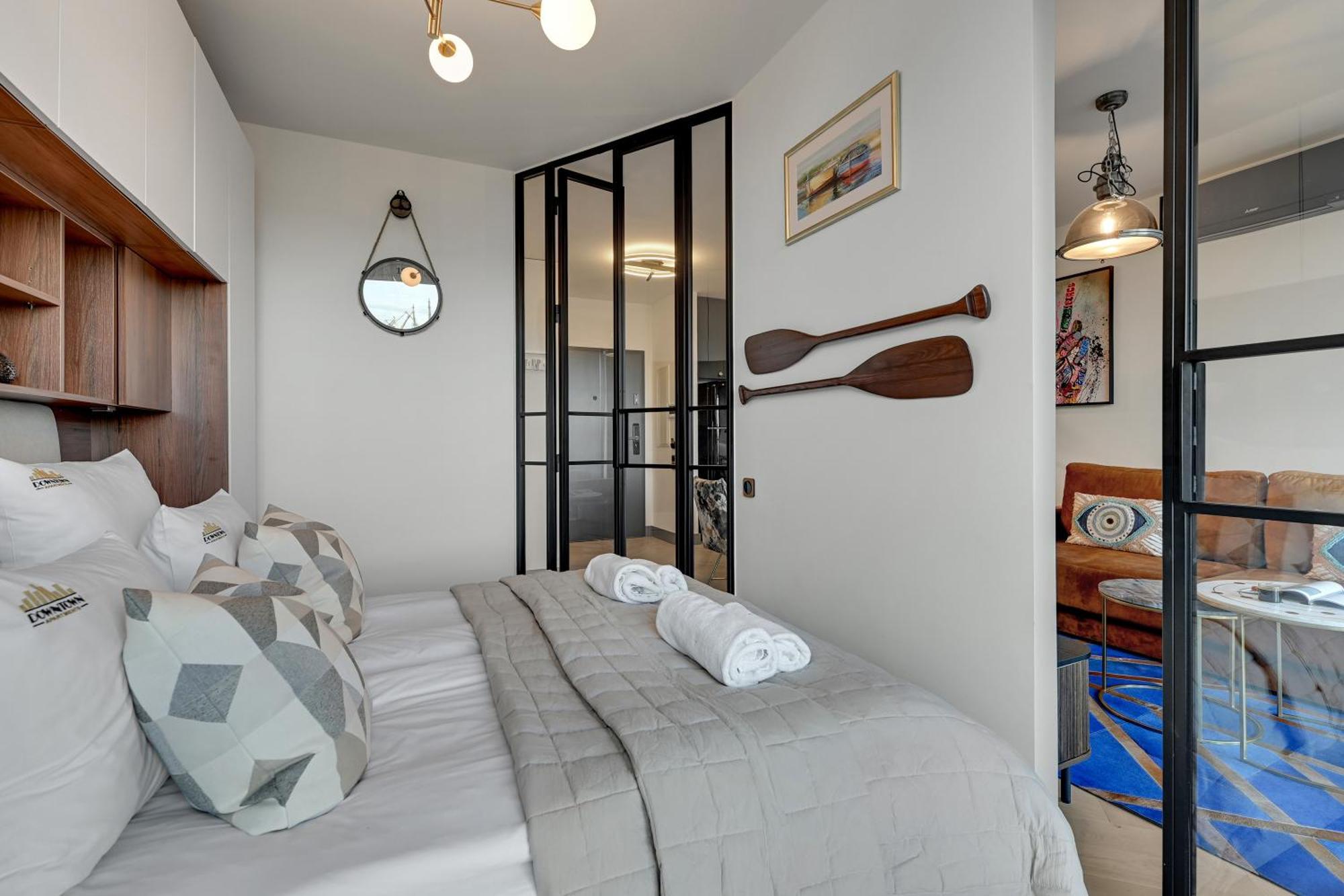 Chlebova - Riverside View Terrace, Free Parking, Gym & Kidsplay By Downtown Apartments Gdańsk Buitenkant foto