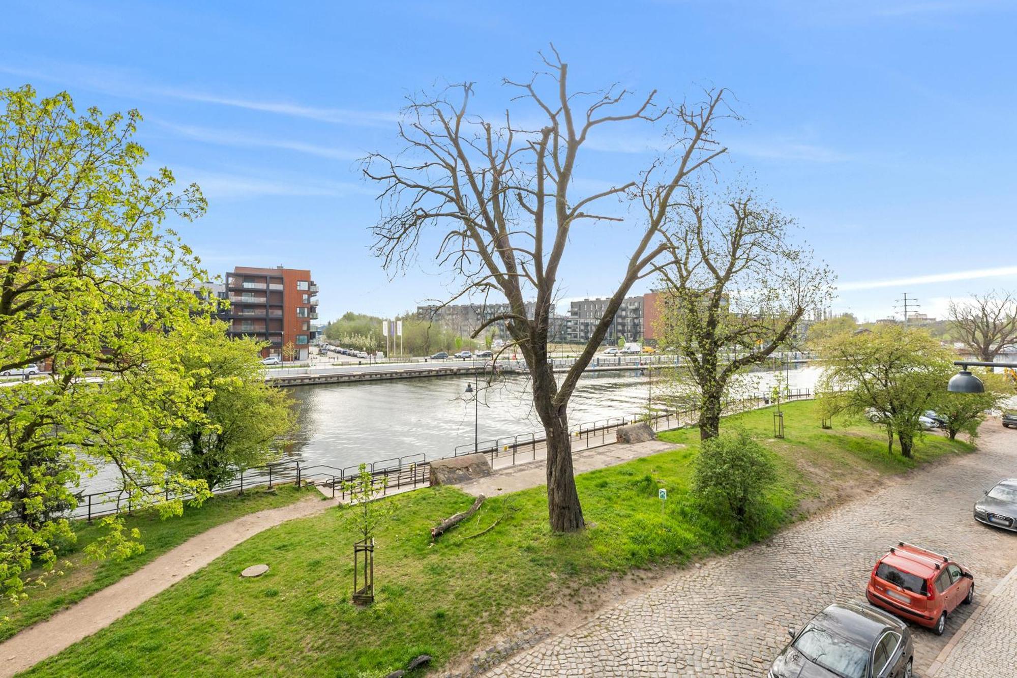 Chlebova - Riverside View Terrace, Free Parking, Gym & Kidsplay By Downtown Apartments Gdańsk Buitenkant foto