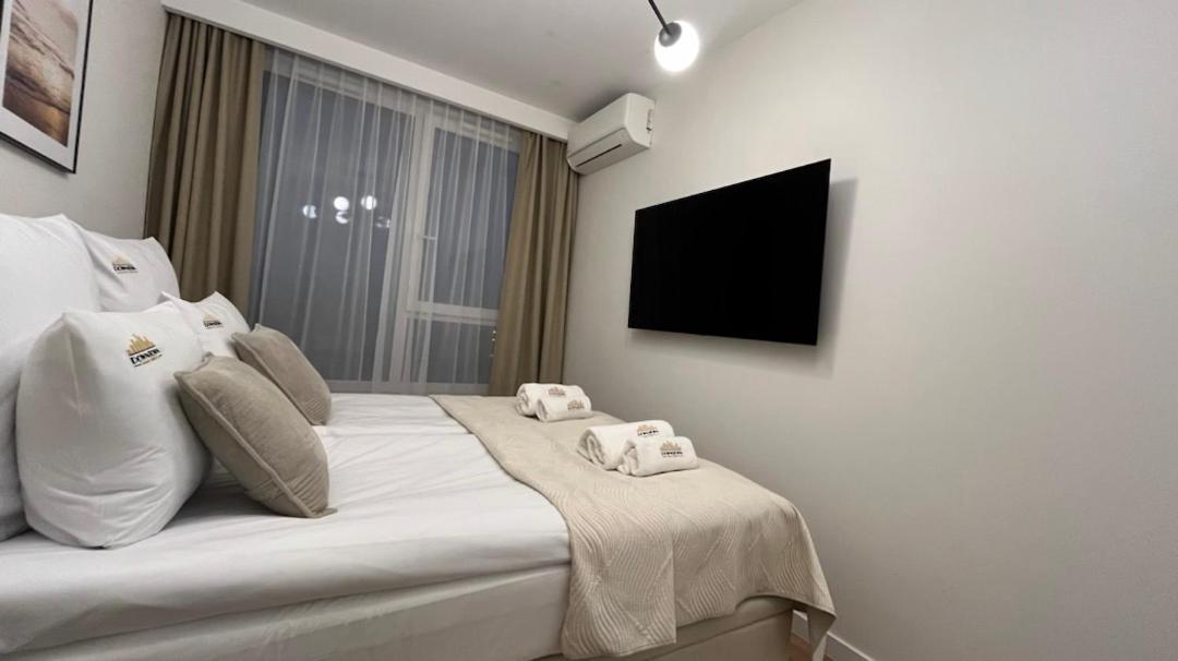 Chlebova - Riverside View Terrace, Free Parking, Gym & Kidsplay By Downtown Apartments Gdańsk Buitenkant foto