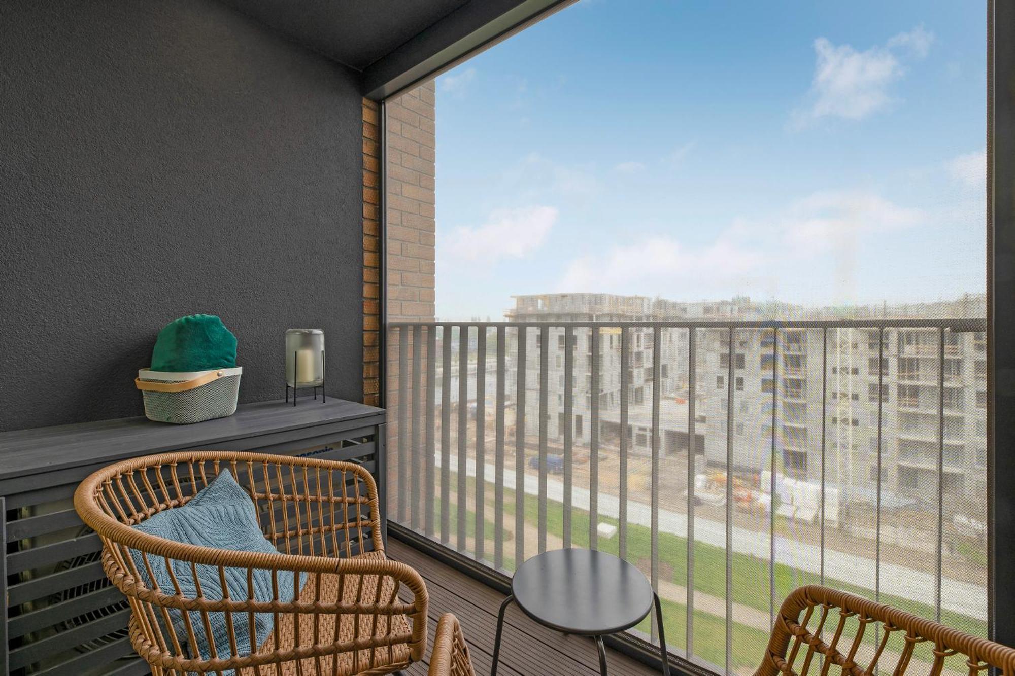 Chlebova - Riverside View Terrace, Free Parking, Gym & Kidsplay By Downtown Apartments Gdańsk Buitenkant foto