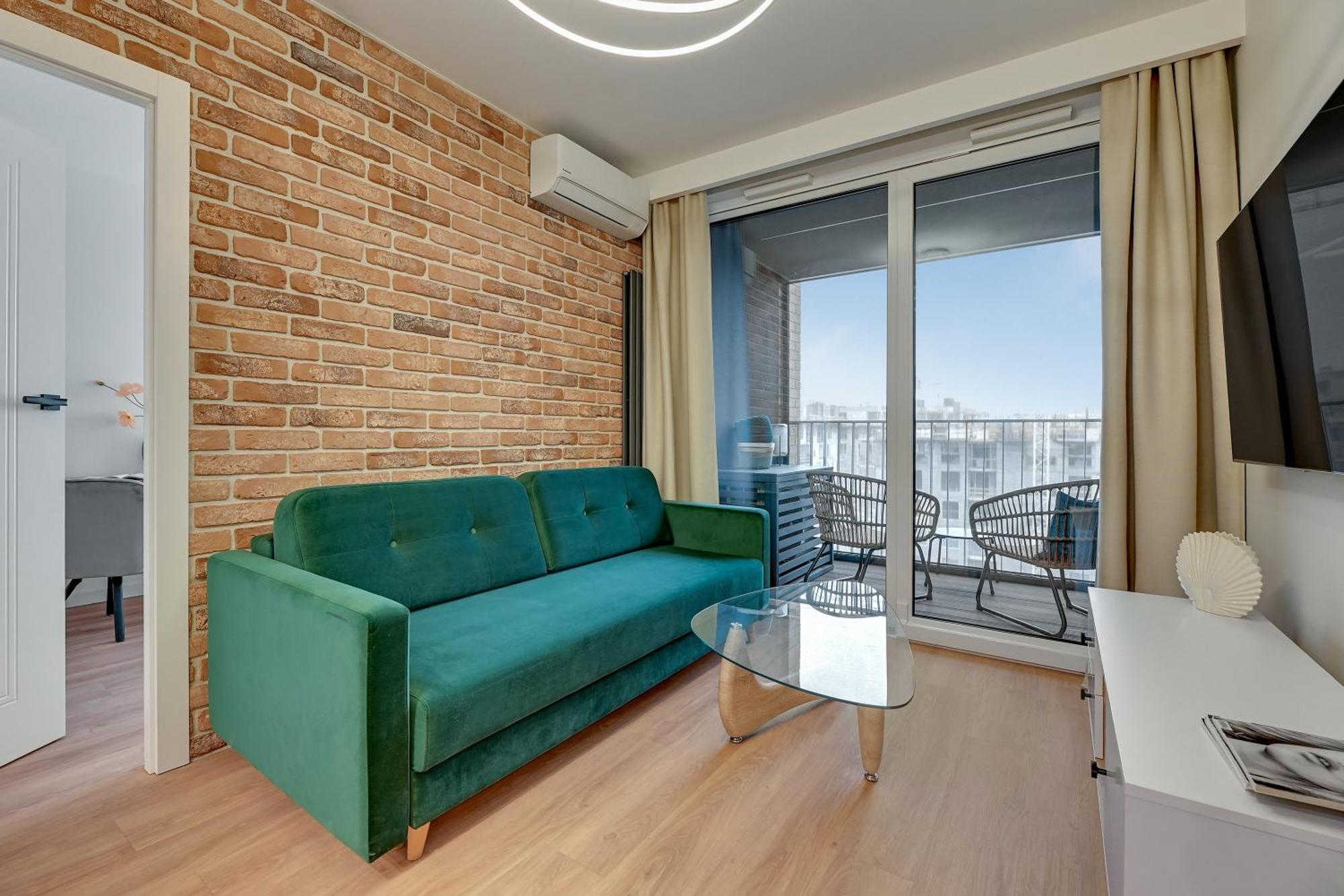 Chlebova - Riverside View Terrace, Free Parking, Gym & Kidsplay By Downtown Apartments Gdańsk Buitenkant foto