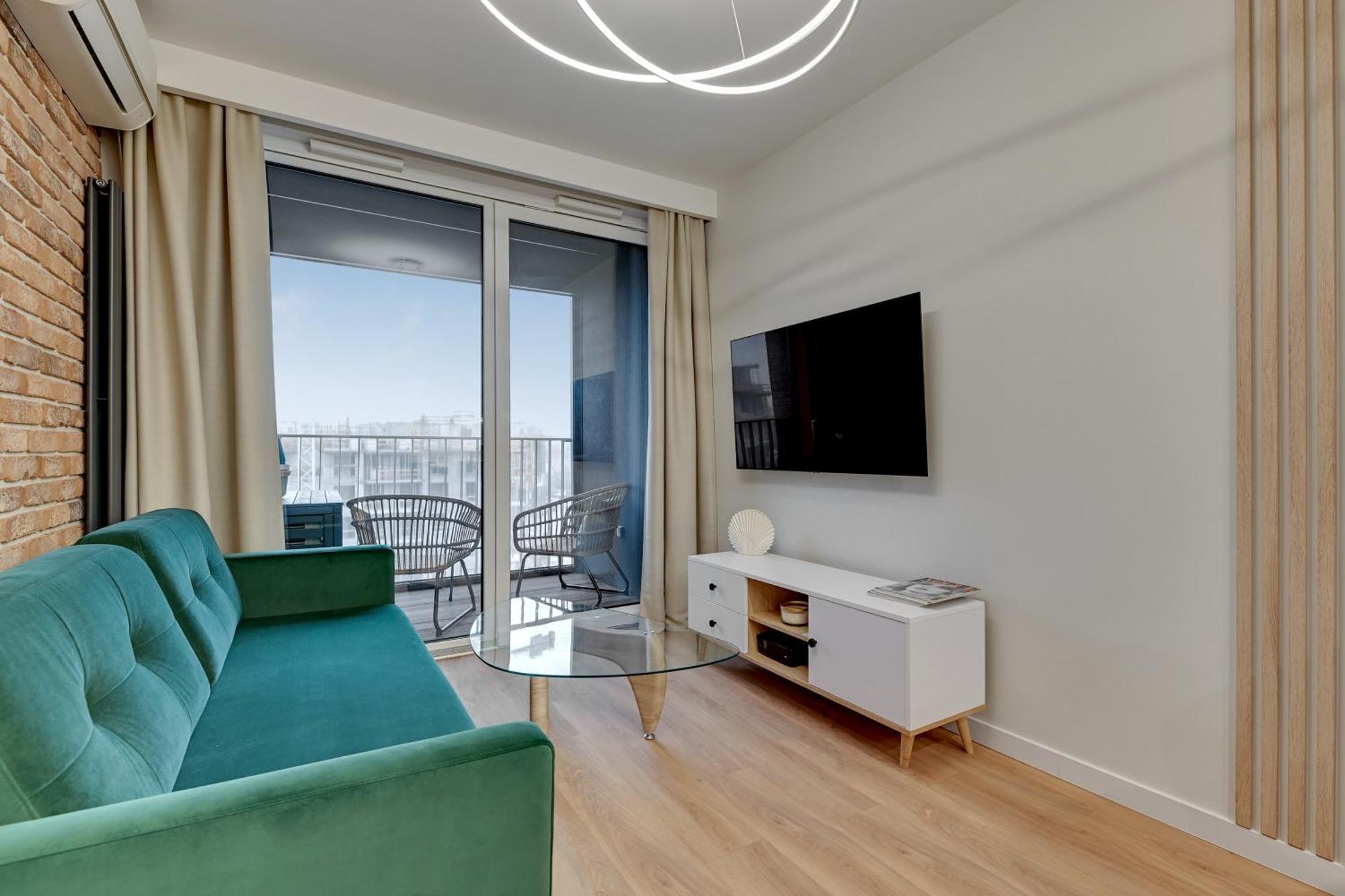 Chlebova - Riverside View Terrace, Free Parking, Gym & Kidsplay By Downtown Apartments Gdańsk Buitenkant foto